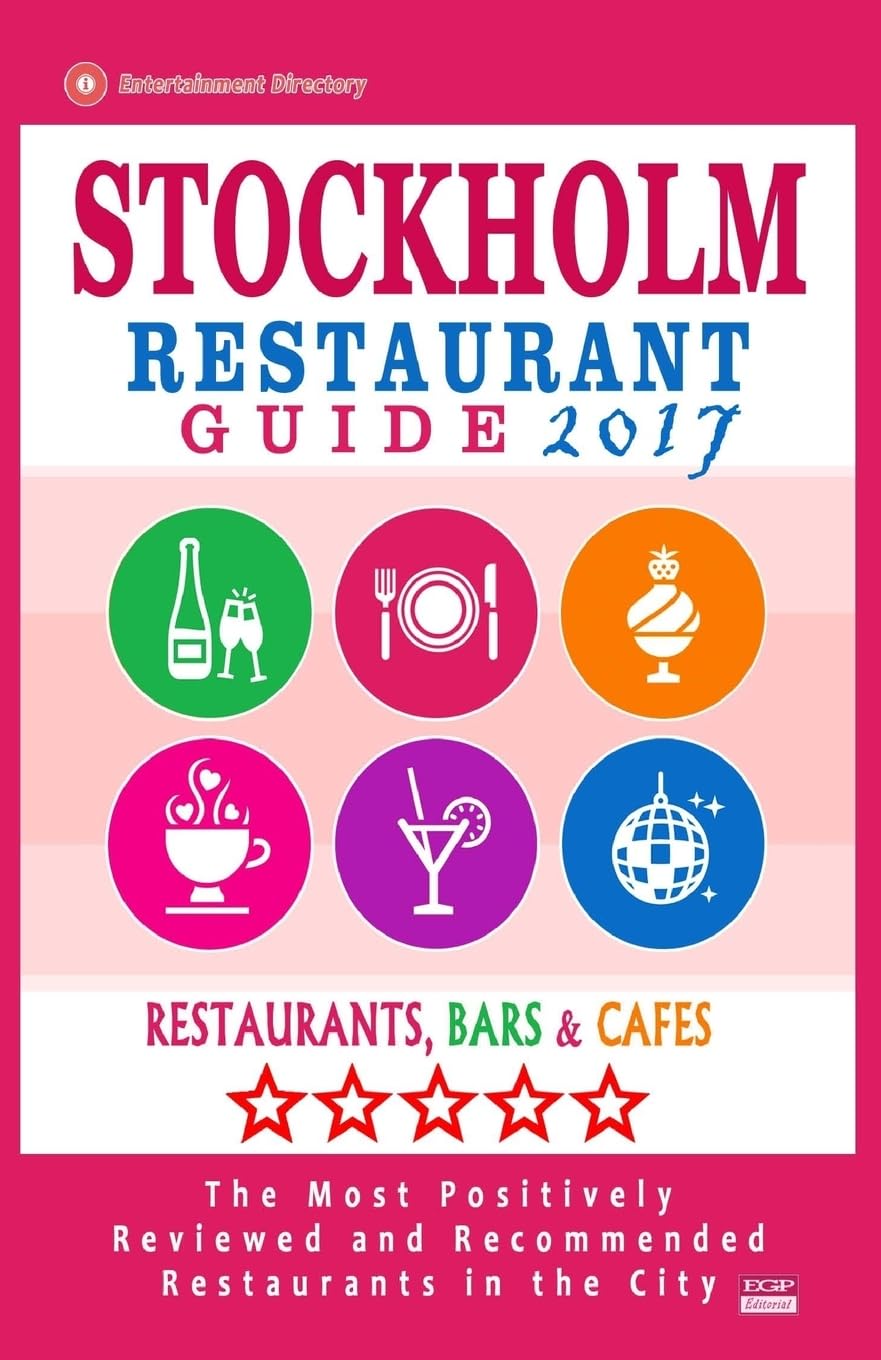 Stockholm Restaurant Guide book cover